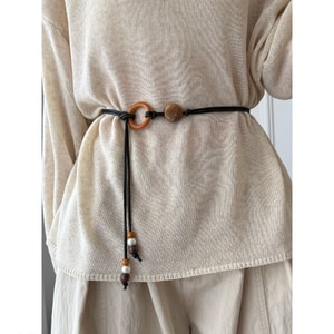 超美圈圈百搭軟皮腰帶 獨具衣格 A0164