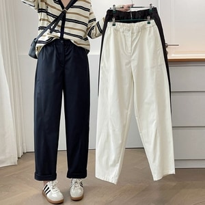 顯瘦日系簡約哈倫長褲 獨具衣格 J9763