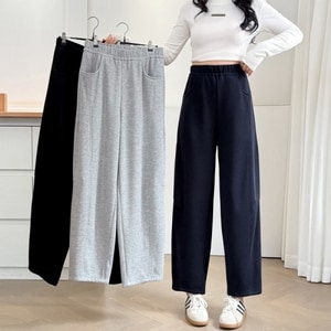 內刷毛顯瘦運動褲彎刀褲(XL-4L) 獨具衣格 J9949