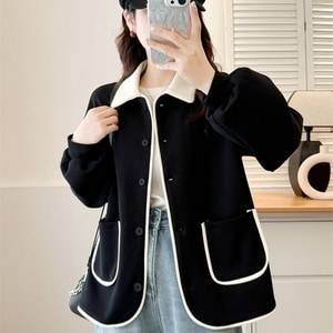 小香風反領外套 獨具衣格 J9973