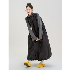 超可愛砰砰花苞背心裙 獨具衣格 C0027