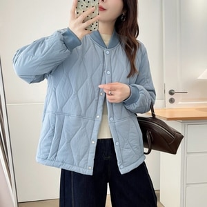 菱格壓棉日系保暖外套 獨具衣格 C0041