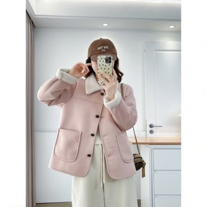 超可愛羊羔毛保暖外套 獨具衣格 C0096