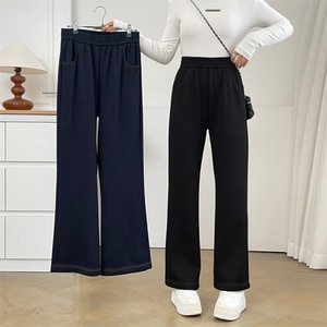 內刷毛保暖微喇叭長褲 獨具衣格 C0100