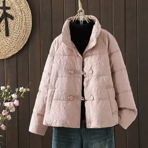 粉嫩厚鋪棉暖呼呼外套 獨具衣格 C0189