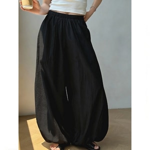 春夏款顯瘦好看燈籠長褲 獨具衣格 C0332