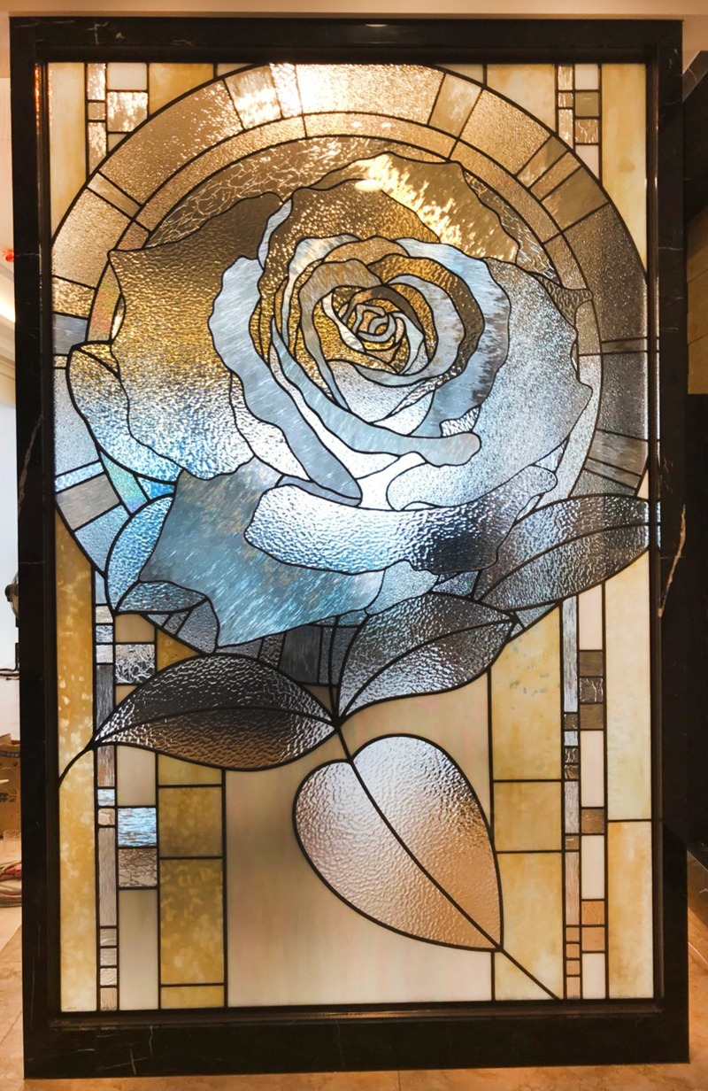 鑲嵌玻璃-玫瑰花語
