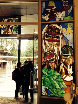 鑲嵌藝術玻璃-溪頭 妖怪村