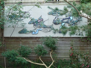 公共藝術-藝術玻璃-暢游.暢遊