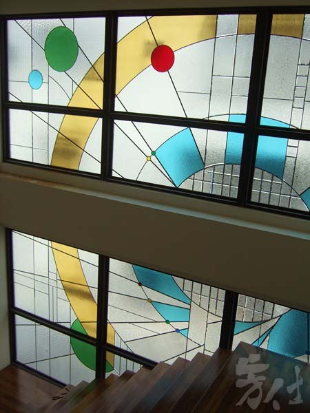 鑲嵌藝術玻璃-幾何系列