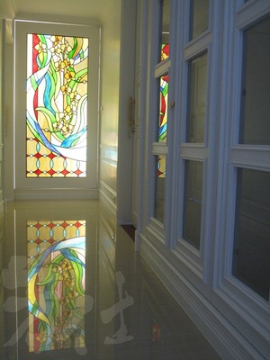 鑲嵌藝術玻璃-千蘭聚冨