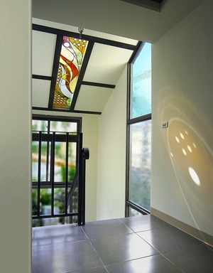 鑲嵌藝術玻璃-天井