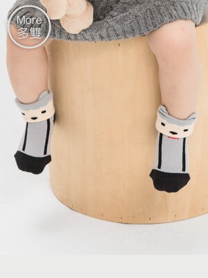 (3雙)貝寶童話故事短襪(寬口)-七小羊