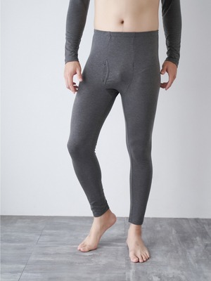 貝柔EKS重效機能保暖發熱褲_男(麻灰)