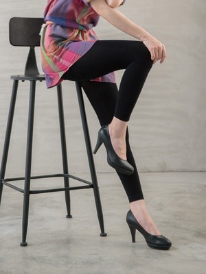 發熱抗菌除臭顯瘦九分褲襪