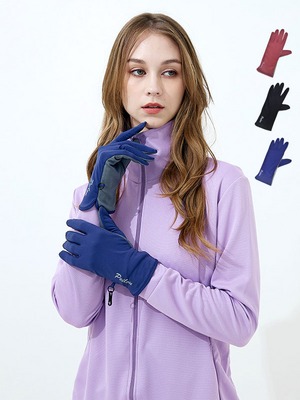 貝柔冰感沁涼防曬手套-一般(3色)