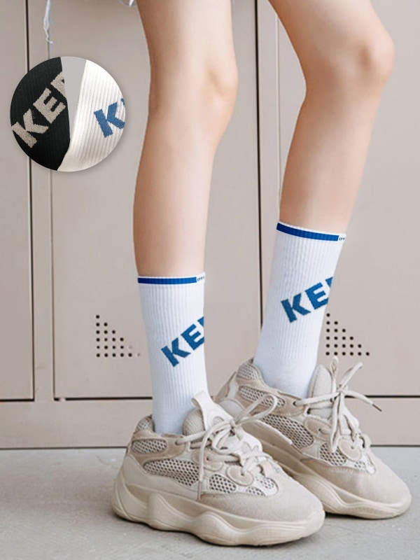原創MIT襪-KEEP 3/4休閒襪 