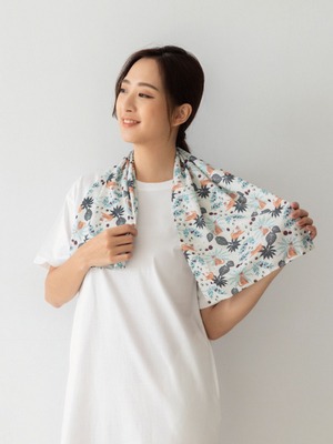 貝柔灣的貨冰涼巾-石虎涼感巾