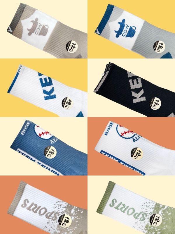 (4入)原創MIT襪- 3/4休閒襪 4款