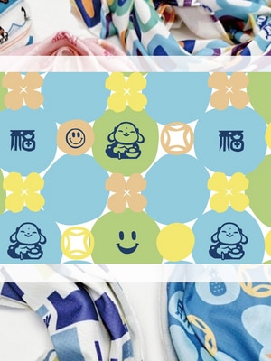 貝柔Po-Pi保佑冰涼巾-彌勒佛涼感巾