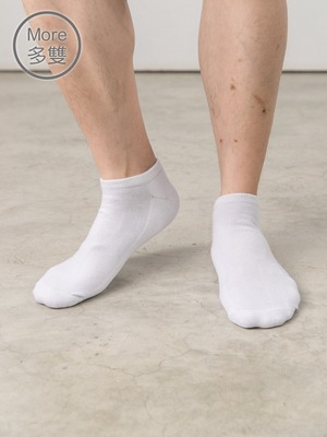 (6雙)萊卡細針編織學生襪_船型襪(加大)