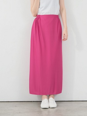 貝柔高透氣防曬遮陽裙-桃紅