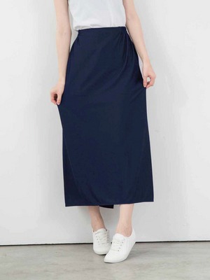 貝柔高透氣防曬遮陽裙-丈青