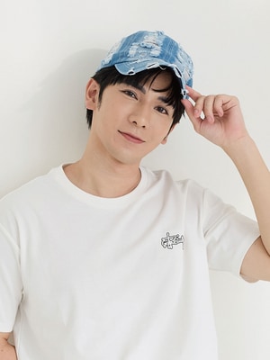 時尚復古水洗潮款丹寧帽 (男女通用款)