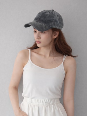 韓系素色軟式復古帽 (男女通用款)