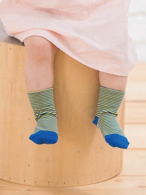 貝寶Supima寶寶襪(寬口)-條紋