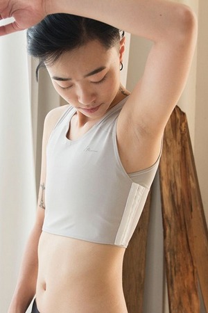 FitMe排扣束胸-短版
