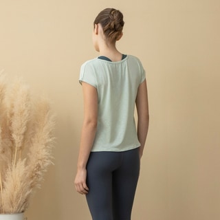 OwnYoga  短袖罩衫 【Y24269】第2張小圖