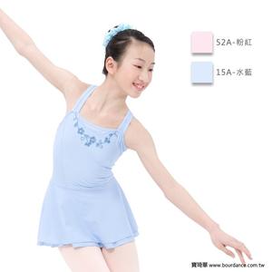 小花寬吊帶布裙 【BDW15B84】