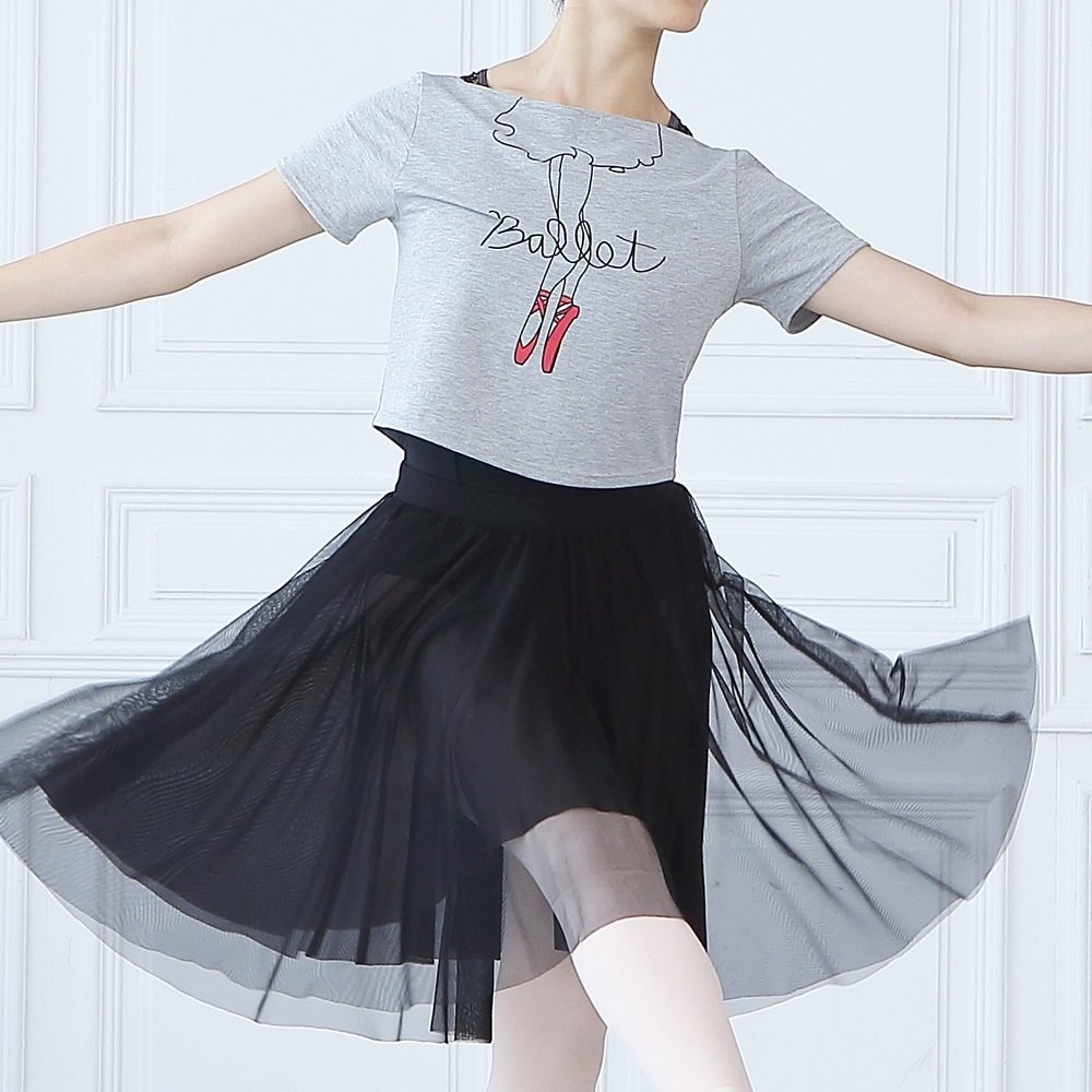 芭蕾圖案T恤【BDW18B23】