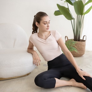 OwnYoga  短袖上衣 2色 【Y24261】