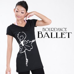 芭蕾 舞者長版上衣【BDW11B06】