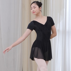 (活麗) 夢齡芭蕾 短袖連身裙【BDW25B19】