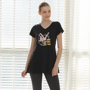 (常賣款) DansNA 短袖長版上衣 【DAN25010】