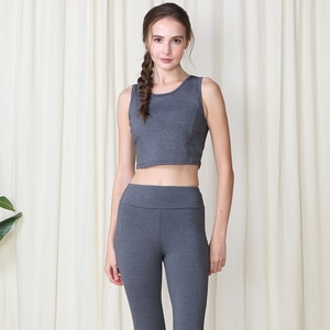 OwnYoga  背心上衣 (固定式罩杯) 【Y26152】