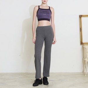 DansNA 直筒開岔長褲【D26125】