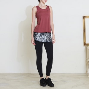 DansNA 假兩件九分裙褲【D26131】