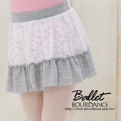 兒童芭蕾 蕾絲保暖片裙【BDW14B57】