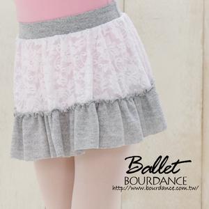 兒童芭蕾 蕾絲保暖片裙【BDW14B57】