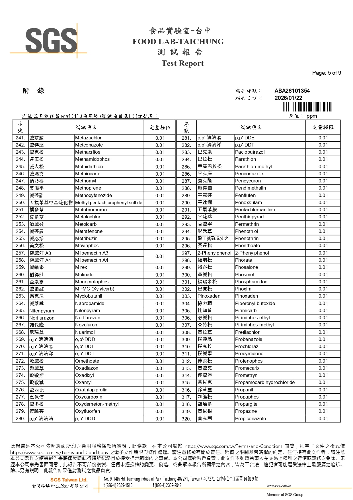 七棗甘萃滴精 - 410項農藥_page-0005 七棗甘萃滴精 - 410項農藥_page-0005