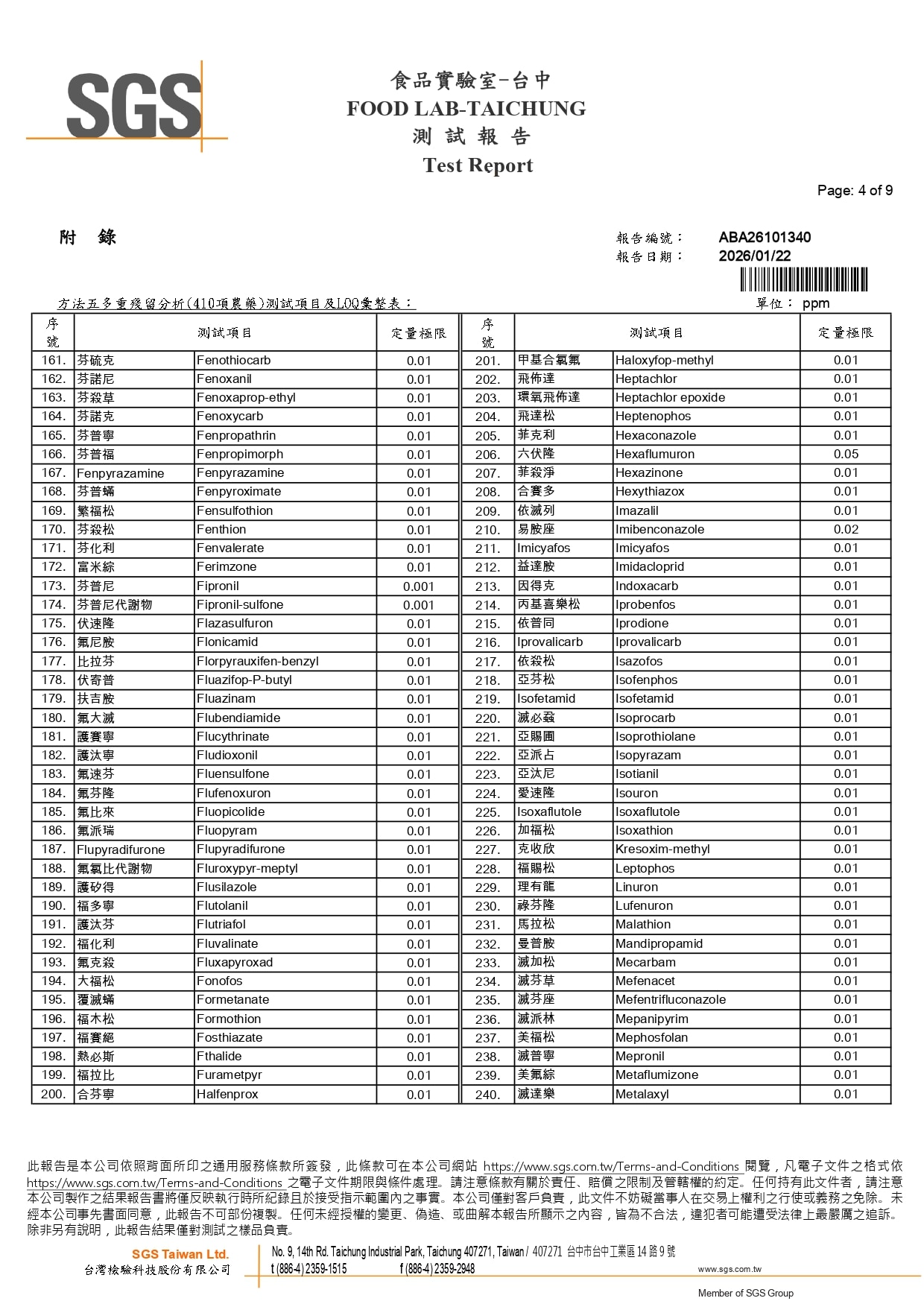 壯大人萃滴精 - 410項農藥_page-0004 壯大人萃滴精 - 410項農藥_page-0004