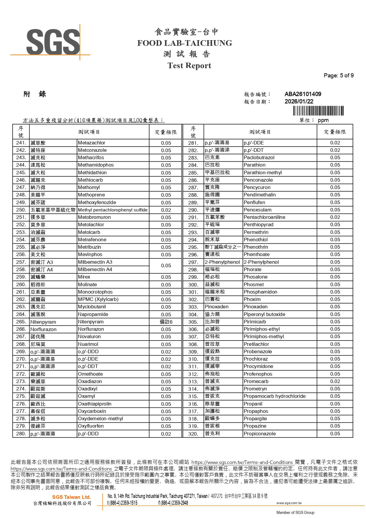 轉晶明 - 410項農藥_page-0005 轉晶明 - 410項農藥_page-0005
