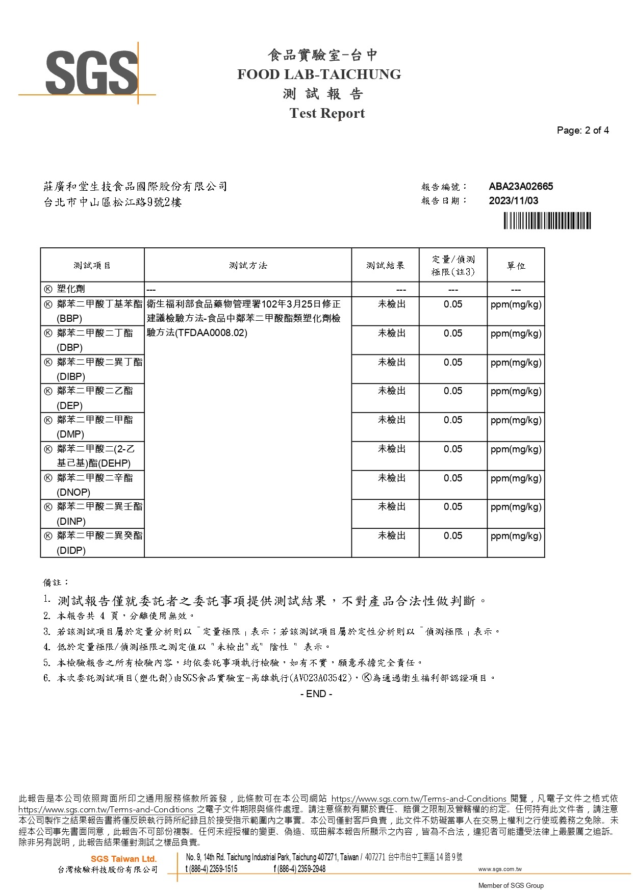 七棗甘萃滴精-塑化劑-檢驗報告_page-0002
