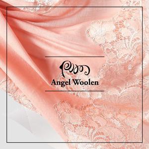 【Angel Woolen】慕語時光 印度Pashmina手工羊絨蕾絲披肩