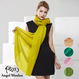 【Angel Woolen】印度手工Swarovski水鑽披肩圍巾(五色任選)