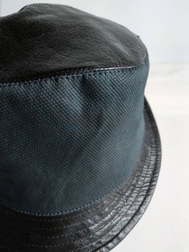 天染皮革紳士帽第2張小圖